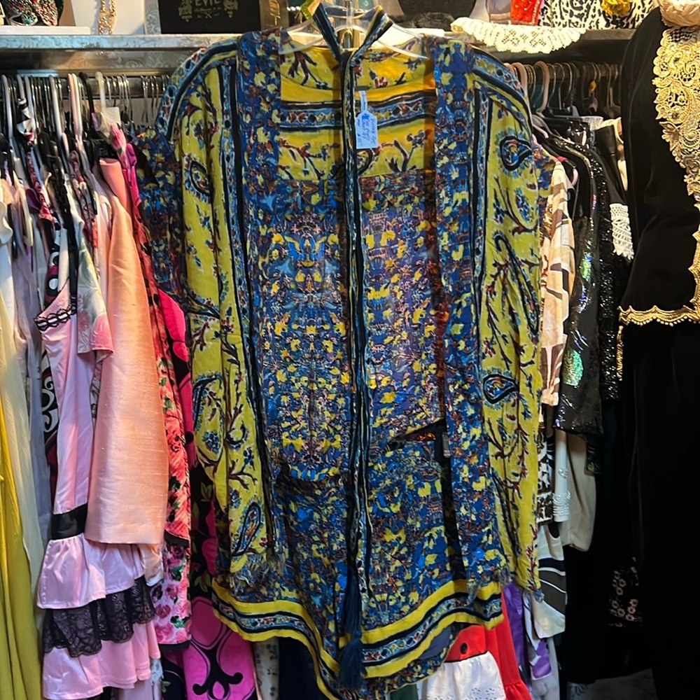 Free People 3-Piece Boho Paisley Matching Set – Size Small
